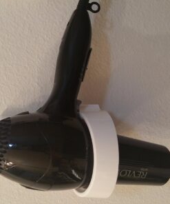 theBathMart Hair Dryer Mount Holder Rack, Wall Mount Bathroom Blow-Dryer Organizer Storage with Rotate & Lock Suction Cup 36 71rH9nAK7tL