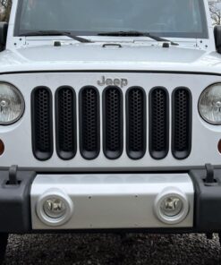 Hooke Road for Jeep Wrangler JK Grill Inserts, Matte Black Front Mesh Grille Cover Guard Clip-in for Jeep JK Wrangler & Wrangler Unlimited 2007-2018 Accessories 42 71rHQSaOcBL