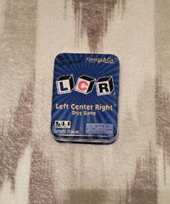 LCR® Left Center Right™ Dice Game - Blue Tin 14 71rIEqDApL
