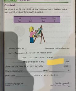 Spectrum Language Arts, Grade 1 Paperback 30 71rIEyKOl L