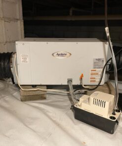 Little Giant 554425 VCMA-20ULS 80 GPH 1/30 HP Automatic Condensate Pump with Safety Switch for HVAC, Dehumidifier, Furnace, Air Conditioner 115 Volts 115V, Safety Switch 53 71rIQhsd72L