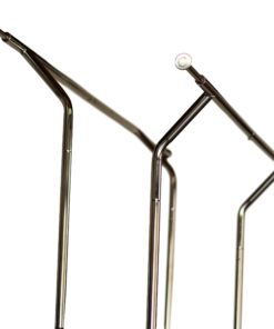 DecoBros Supreme Commercial Grade Double Rail Garment Rolling Rack, Chrome Finish 16 71rIWmpUFJL