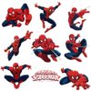 Spiderman Sticker Pack for Kids Room Wall Decor | Peel and Stick Wall Decal for Ultimate Spider-man Party Decoration by Dekosh 46 71rIcVGGZvL