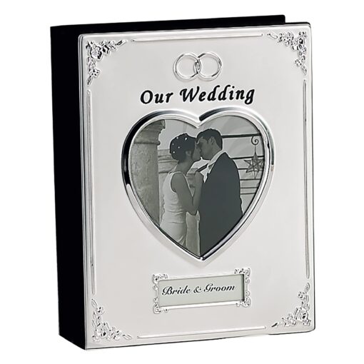 SILVER PLATED WEDDING ALBUM - Photo Album