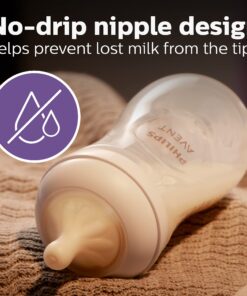 Philips AVENT Natural Response Baby Bottle Nipples Flow 5, 6M+, 4pk, SCY965/04 6 Month + 24 71rJncESmxL