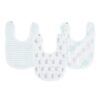 aden + anais Essentials 100% Cotton Muslin Snap Bib – Super Absorbent, Soft 3-Layer Baby Bib for Boys & Girls with Snap-Closure for Teething, Eating, Drooling, 3-Pack, Baby Star 5 71rK0c1AEBL