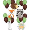 Woodland Critters Creatures 1st Birthday Party Supplies and Balloon Decorations 47 71rK1WXNOML