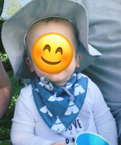 i play. Baby Girls' Brim Hat | All-Day UPF 50+ Sun Protection for Head, Neck, & Eyes 9-18 Months Gray 19 71rKU6 50L