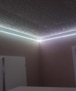 Nexillumi 100 ft LED Lights for Bedroom Music Sync Color Changing RGB LED Strip Rope Lights General Remote, 5050 RGB LED Light Strips(APP+Remote+Mic) 100 Feet 52 71rKZrwgEoL