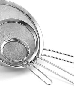 Cuisinart Mesh Strainers, 3 Pack Set, CTG-00-3MS Silver 33 71rKe8NH9NL