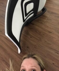 Ergonomic Office Chair Mesh Cheap Desk Chair Task Computer Chair Lumbar Support Modern Executive Adjustable Rolling Swivel Chair for Back Pain, White 29 71rKjlIWhyL