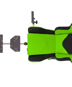 OpenWheeler GEN3 Racing Wheel Stand Cockpit Green on Black | Fits All Logitech G923 | G29 | G920 | Thrustmaster | Fanatec Wheels | Compatible with Xbox One, PS4, PC Platforms 23 71rKkDrBgML