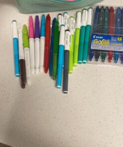 PILOT FriXion Clicker Erasable, Refillable & Retractable Gel Ink Pens, Fine Point, Assorted Color Inks, 7-Pack Pouch (31472) Fine Tip 35 71rKxRlBS5L