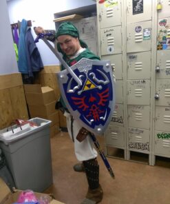 miccostumes Men's Costume Game Guard Cosplay Uniform Fullset Green X-Large 11 71rL4G7SE6L