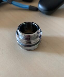 DANCO Multi-Thread Garden Hose Adapter for Male to Male and Female to Male, Chrome, 1-Pack (10513) 41 71rM ulrHJL