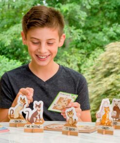 ThinkFun Cat Crimes Brain Game and Brainteaser, for Boys and Girls,1 player, Age 8 and Up - A Smart Game with a Fun Theme and Hilarious Artwork 35 71rMBZ3uxjL