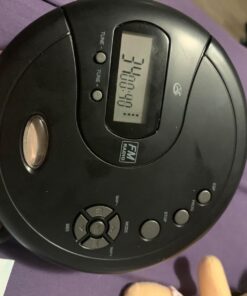 GPX PC332B Portable CD Player with Anti-Skip Protection, FM Radio and Stereo Earbuds - Black 26 71rMkfHd74L