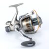 Yoshikawa Baitfeeder Spinning Reel Fishing 5.5:1 11 High Power Stainless Ball Bearings 30Lb Drag Right Left Hand Saltwater Freshwater Reversible Front Rear Drag Live Liner 3000-6000 5000 19 71rMnJfDRWL