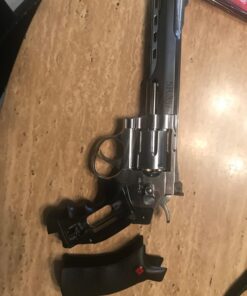 Crosman CRVL357S SR357 Full Metal CO2-Powered 6- Shot BB Revolver Air Pistol 43 71rN5DvnEcL