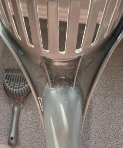 Petmate Scoop N' Hide Cat Litter Scoop with Discreet Litter Scoop Holder, Brushed Nickel 40 71rOGqD3s L