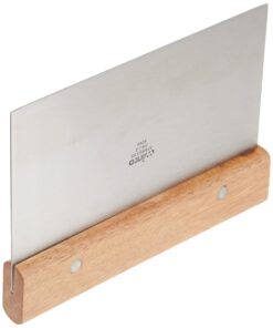 Winco Stainless Steel Dough Scraper with Wood Handle 9 71rOol5qxQL