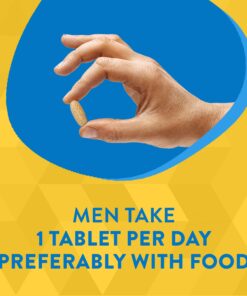 Nature's Way Alive! Men's Daily Ultra Potency Complete Multivitamin, High Potency B-Vitamins, Supports Energy Metabolism*, 60 Tablets 25 71rQ99qesuL