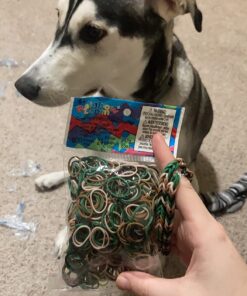 Rainbow Loom® Camo Rubber Bands with 24 C-Clips (600 Count) 11 71rRNYhNCiL