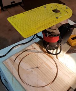 Jasper Model 200 Circle Guide Kit, Circle Cutting Guide for Plunge Routers 1 37 71rRjqLrQJL