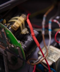 Ginsco 270Pcs 3:1 Shrink Ratio Dual Wall Adhesive Lined Heat Shrink Tubing Tube 6 Size: 3/8",1/4",3/16",1/8",3/32",1/16", 2 Color KIT Black Red 270 34 71rRvqFoLHL