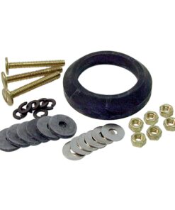 Danco Perfect Match, Inc. 88913 Tank to Bowl Repair Kit, for Use with Mansfield Het Toilets, Galvanized Steel, White 88913 Mansfield Repair Kit 3 71rRzxO waL