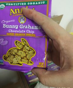 Annie's Homegrown Organic Variety Pack, Cheddar Bunnies and Bunny Graham Crackers Snack Packs, 36 (1 oz.) Pouches 36 Count (Pack of 1) 23 71rSfhpfDTL