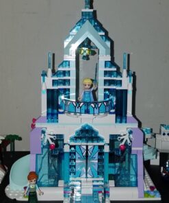 LEGO Disney Frozen Elsa's Magical Ice Palace 43172 Toy Castle Building Kit with Mini Dolls, Castle Playset with Popular Frozen Characters Including Elsa, Olaf, Anna and More (701 Pieces) Standard Packaging 59 71rSuQQ2HLL