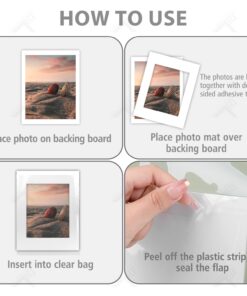 Golden State Art, Acid Free, Pack of 25, 11x14 White Picture Mats Mattes with White Core Bevel Cut for 8x10 Photo + Backing + Bags 11x14 (25 Pack) 23 71rT01kfGTL