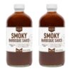 Lillie's Q - Smoky Barbeque Sauce, Gourmet BBQ Sauce, Sweet Brown Sugar BBQ Sauce, Mild Smoky Flavor, Premium Ingredients, Made with Gluten-Free Ingredients (20 oz, 2-Pack) 1.31 Pound (Pack of 2) 22 71rTSgut3AL