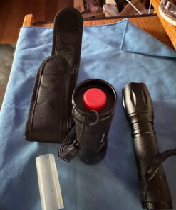 GearLight 2pack S1000 LED Flashlights High Lumens - Mini Flashlights for Camping, Hiking, Walking - Powerful Emergency Flashlights with 5 Modes for Outdoor Use - Bright Flashlight with Zoomable Beam 2 Pack 48 71rTTcCrbVL