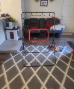 SKLZ PitchBack Baseball and Softball Pitching Net and Rebounder, Black/Red, 2' 9" x 4' 8" 24 71rU1kPTegL