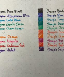 iBayam Journal Planner Pens Colored Pens Fine Point Markers Fine Tip Drawing Pens Fineliner Pen for Bullet Journaling Writing Note Taking Calendar Coloring Art Office School Supplies, 18-Pack Multicolor 48 71rULAetsfL