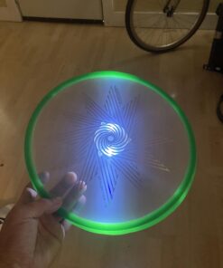 Aerobie Skylighter Disc - LED Light Up Flying Disc - Colors May Vary 40 71rULrO2vlL