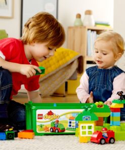 LEGO DUPLO All-in-One-Box-of-Fun Building Kit 10572 Open Ended Toy for Imaginative Play with Large Bricks Made for Toddlers and preschoolers (65 Pieces) Standard 25 71rV2Rjd3BL