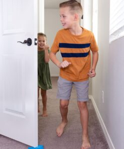 Jamm Door Stopper | Door Stop Wedge Holds Doors Open in Both Directions | Premium Non Rubber Non Slip Hardware | Standard Size | Honey Beige - 1 Pack 19 71rVcQBt5HL 1