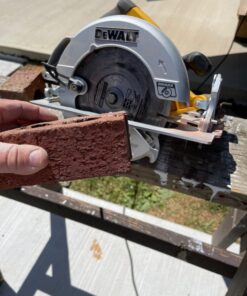 DEWALT Circular Saw, 15 Amp, 57 Degree Bevel, Electric Brake, Corded (DWE575SB) Circular Saw Only 48 71rVwiHI0LL