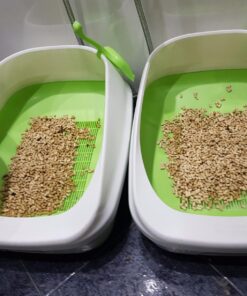 Purina Tidy Cats Litter Box System, BREEZE System Starter Kit Litter Box, Litter Pellets & Pads Original multi 51 71rWfYUZ9iL