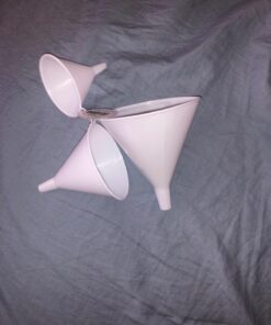 Norpro Plastic Funnel, Set of 3, Set of Three, White 32 71rYjqpc0VL