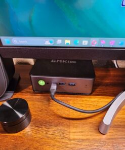 GMKtec Mini Gaming PC, Mini Computer Windows 11 Pro, AMD Ryzen 7 6800H (8C/16T 4.70Ghz), 32G DDR5 RAM + 1TB Hard Drive PCle SSD, WiFi 6, USB3.2, BT 5.2, DP, HDMI, RJ45 2.5G Nucbox K1 17 71rYmK7OyiL