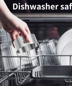 M JINGMEI Round Cookie Biscuit Cutter Set 12 Pieces Graduated Circle Pastry Cutters 18/8 Stainless Steel Cookie Cutters1inch - 4 1/2inch Donut Cutter Ring Molds 12pcs(1-4.5in) 9 71rYmulRarL