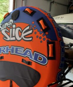 Airhead 2 Section Tow Rope | 1-4 Rider Towable Tube Rope, Dual Sections, 4,150lb Break Strength, 50 ft and 60 ft Options, Rope Keeper Included 19 71rZ8DRgxL