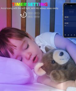 Tenmiro Led Lights for Bedroom 100ft (2 Rolls of 50ft) Music Sync Color Changing Strip Lights with Remote and App Control RGB Strip, for Room Home Party Decoration 28 71raLhu5DUL