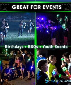 Redux: The Original Glow in The Dark Capture The Flag Game | Ages 8+ | Outdoor Games for Teens | Birthday Gift | Party Games for Kids 8-12+ | Alternative to Laser Tag Guns and Flag Football Complete Set 21 71raYw8WtDL