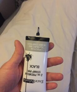 Self Inking Stamp Refill Ink - 2 oz. - Black Ink 18 71rbMfVGnSL