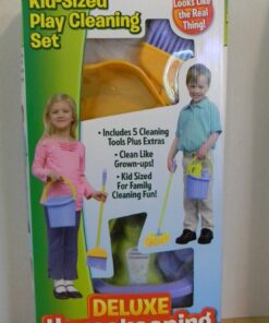 Kidzlane Kids Cleaning Set for Toddlers | Kids Broom Set for Kids for Play | Mop and Cleaning Toys Set | Kids Broom and mop Set for Toddlers | Cleaning Toys for Kids Ages 4-8 and Older Housekeeping 41 71rbcQ4iwmL